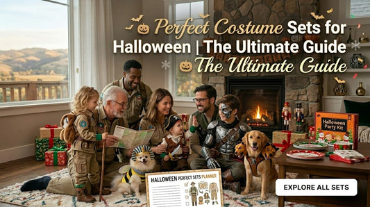 Family Matching Party Outfits: Perfect Costume Sets for Halloween & Christmas Celebrations