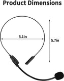 Rockstar Costume Accessories Fake Microphone Headset Prop