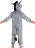 Kids Donkey Costume for Girls & Boys - 3D Hooded Animal Jumpsuit Costume for Halloween Party