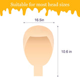 Latex Bald Cap for Adults, Flesh Tone Costume Accessory