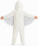 Toddler Owl Costume for Girls & Boys - 3D Hooded Animal Jumpsuit for Halloween Party