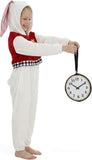 Kids White Rabbit Costume for Girls & Boys - 3D Hooded Animal Jumpsuit for Halloween Party