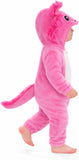 Toddler Axolotl Costume for Girls & Boys - 3D Hooded Animal Jumpsuit for Halloween Party
