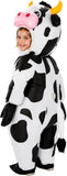 Inflatable Cow Costume for Kids, Funny Blow Up Costumes for Halloween Cosplay Parties