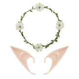 Elf Ears & Fairy Crown Halloween Costume Set for Women