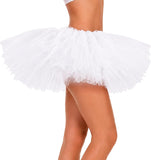 Black/White/Mulitcolor Tutu Skirt for WomenFluffy Layered