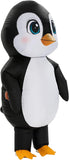 Kids Inflatable Penguin Costume, Halloween Funny Blow Up Suit