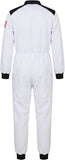 Adult Astronaut Costume for Men White Space Suit Costume for Halloween Cosplay Dress Up Party