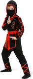 Kids Ninja Costume for Boys & Girls - Halloween Ninja Outfit with Accessories