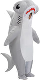 Adults Inflatable Costume Hammerhead Shark, Funny Blow Up Suit