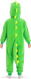 Kids Dinosaur Costume for Girls & Boys - 3D Hooded Animal Jumpsuit Costume for Halloween Party