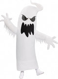 Inflatable Ghost Costume for Adults, Funny Blow Up Costumes for Halloween Cosplay Parties