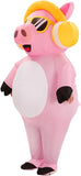 Pink Pig Inflatable Costume for Adults