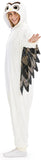 Adult Owl Onesie Costume - 3D Hooded Animal One-Piece Pajama for Halloween Men Women