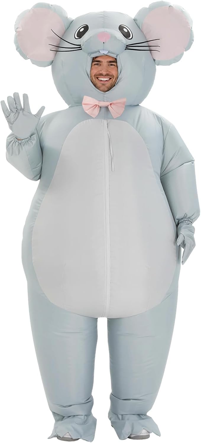 Mouse Inflatable Costume for Adults