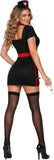 Women Black Nurse Costume