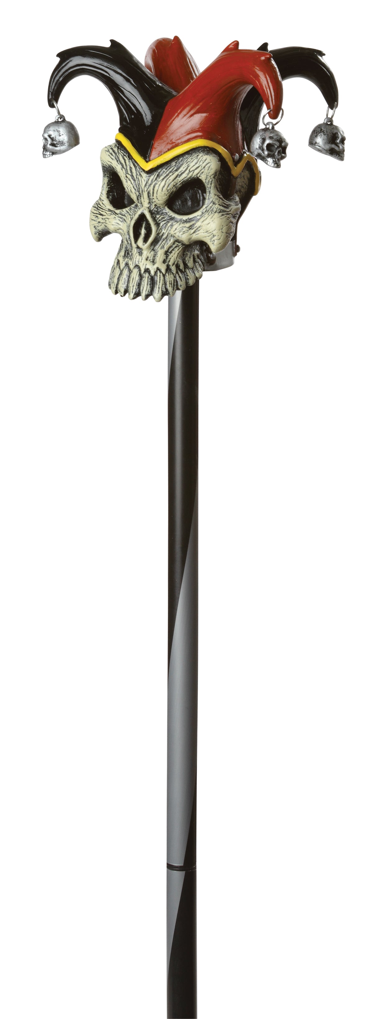 JESTER SKULL CANE