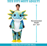 Inflatable Axolotl Costume for Adults, Halloween Costume