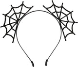 Spider Web Bat Costume Accessory Halloween Headband for Women