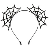 Spider Web Bat Costume Accessory Halloween Headband for Women