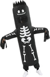 Inflatable Skeleton Tube Man Costume Adults Halloween Blow Up