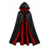 Halloween Gold Hooded Costume Cloak