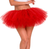 Black/White/Mulitcolor Tutu Skirt for WomenFluffy Layered