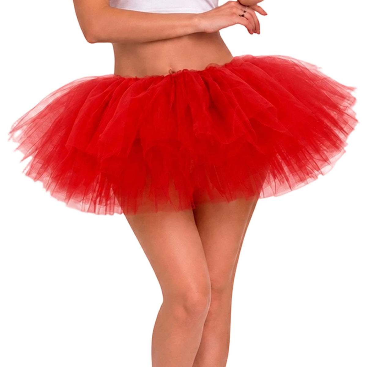 Black/White/Mulitcolor Tutu Skirt for WomenFluffy Layered