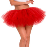 Black/White/Mulitcolor Tutu Skirt for WomenFluffy Layered