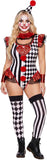 4 PCS Clown Costume for Women