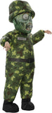 Inflatable Zombie Soldier Costume for Adult, Halloween Blow Up