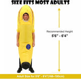 Adult Inflatable Banana Costume Funny Blow Up Halloween Outfit
