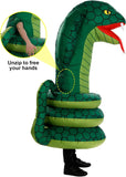Rattlesnake Inflatable Costume for Adults