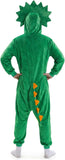 Adult Dinosaur Onesie Costume - 3D Hooded Animal One-Piece Pajama for Halloween Men Women