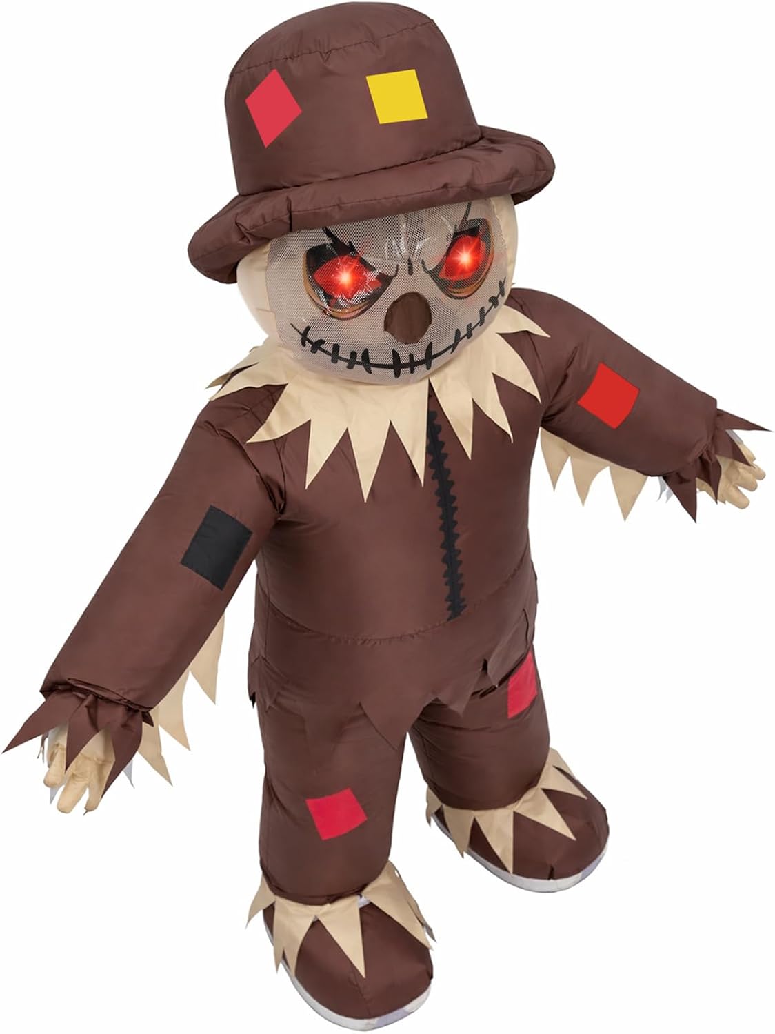 Inflatable Scarecrow Costume for Kids, Funny Blow Up Costumes