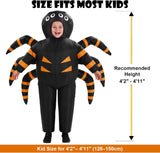 Inflatable Spider Costume for Kids, Funny Halloween Blow Up