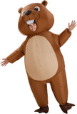 Inflatable Beaver Costume for Adults, Halloween Blow Up Suits