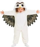 Toddler Owl Costume for Girls & Boys - 3D Hooded Animal Jumpsuit for Halloween Party