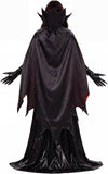 Gothic Vampire Costume Women With Cape