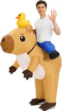 Inflatable Capybara Costume for Adults, Funny Blow Up Costume