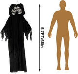 Halloween Decorations Outdoor, 69In Hanging Animatronic Reaper