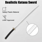 34.6" Fake Katana, Halloween Costume Sword Prop