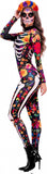 Women's Day of the Dead Skeleton Costume