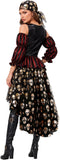 Womens Pirate Costume, Halloween Pirate Dress for Women