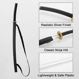 34.6" Fake Katana, Halloween Costume Sword Prop