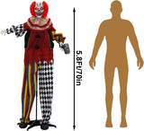Halloween Decorations Outdoor, 70In Animated Clown