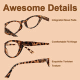 Cat Eye Costume Fashion Prop Glasses for Adults Women