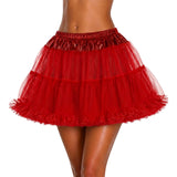Petticoat Tutu Skirt for Women, Short Layered Tulle