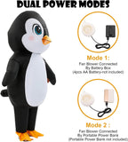 Penguin Inflatable Halloween Costume for Adults
