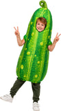 Inflatable Cucumber Costume for Kids, Funny Blow Up Costumes for Halloween Cosplay Parties